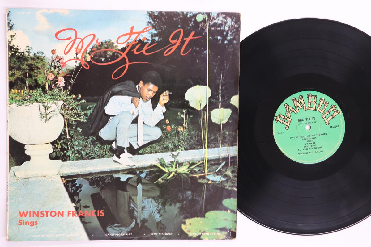 

LP Record WINSTON FRANCIS Mr. Fix It BDLP207 BAMBOO 1970 UK Reggae Ska Dub Used