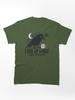 Worms I Got Up Early There Was No Worm, Funny Crow Quote, Sarcastic Raven Humor, Morning Person Joke, Bird Lover Gift Classic T-Shirt