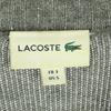 Lacoste Cashmere Blend One Point Long Sleeve Knit S Gray Men's Used