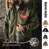 Maden Workwear Men's American Retro Detroit Jacket J001 - Interstellar Exploration Hunting Lapel Outerwear for Autumn & Winter