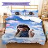 Aitana Custom Name Pattern Bedding,Quilt Set Quilt Cover Pillowcase Home Birthday Gift(1 * Duvet Cover + 2 * Pillowcase, Without Core)