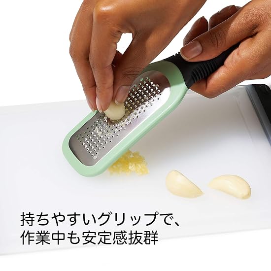 OXO Ginger & Garlic Grater, Mini Grater for Aromatics, Dishwasher Safe, for Grating Ginger and Garli