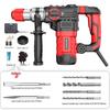 Multi-Function 110V Electric Hammer & Drill with Speed Control for Household and Industrial Use