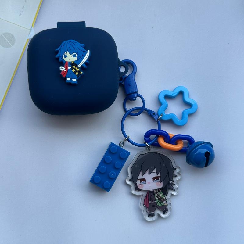 Compatible with Soundcore R10i NC Bluetooth Earphone Protective Case, R10i Cartoon Silicone P10i Soft Case