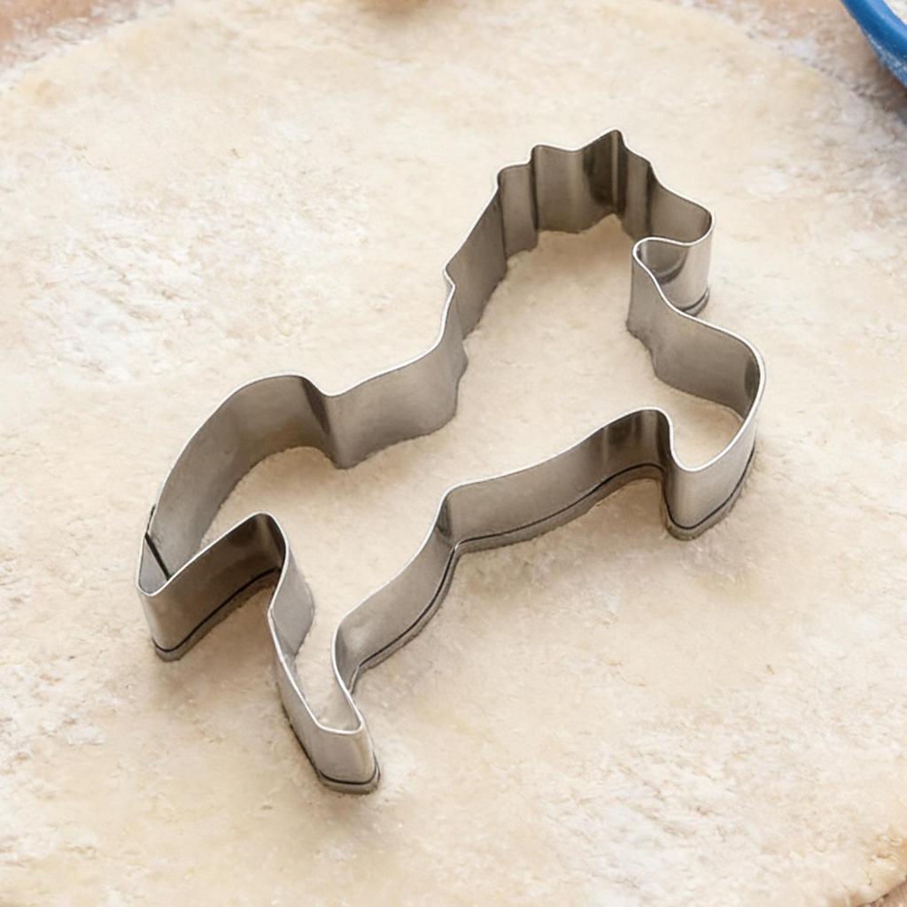Horse Shape Stainless Steel Cookie Cutter Biscuits Mould Fondant Cake Decor Tools Pastry Shop Chocolate Mold Bakery
