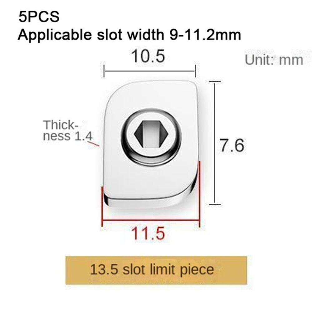 

5 ШТ. Ограничитель окна из нержавеющей стали без сверления, Аксессуары для поворотно-откидных окон, Замок для окна