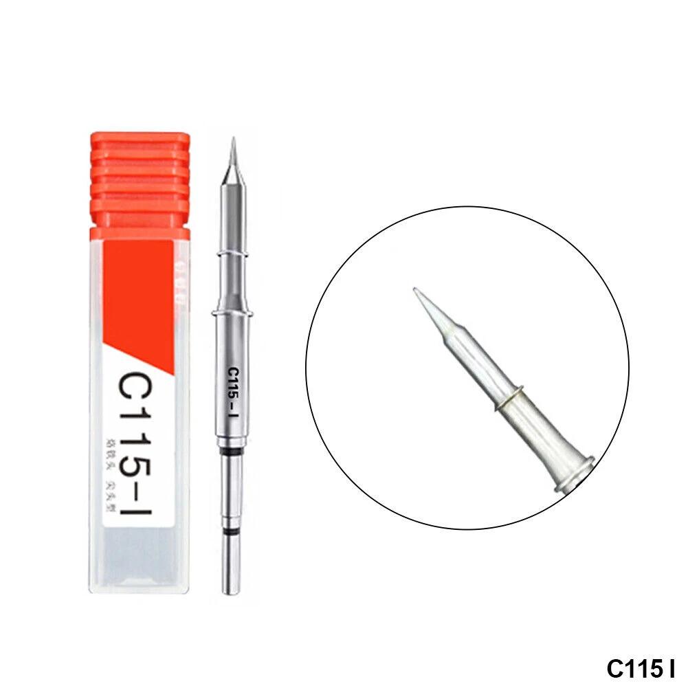 Compatible Soldering Iron Tips Copper Soldering Tips Soldering Station Tips Different Types For Welding Fast Heating Technology