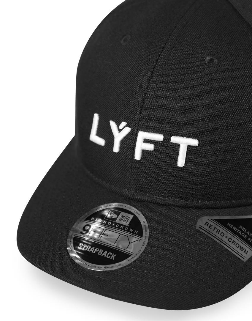 

[USED] LYFT NEWERA CAP Black