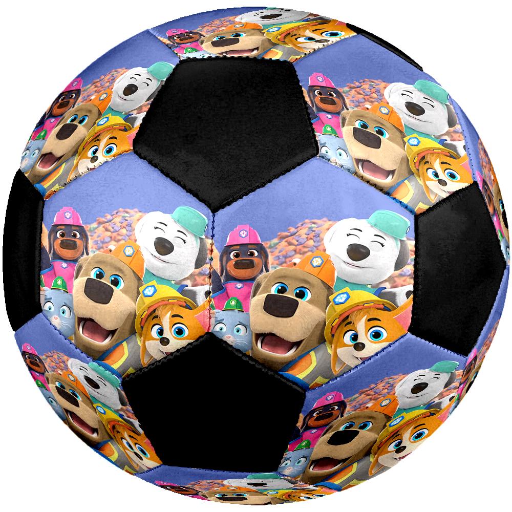 Pallone da Calcio Tema Pupstruction Misura 5, Adatto per Partite Indoor e Outdoor, un Regalo Adatto a Tutti.
