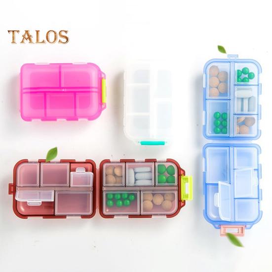 

Коробка для таблеток с десятью сетками, пылезащитный пищевой безопасный чехол для хранения таблеток для предотвращения столкновений, дорожные принадлежности