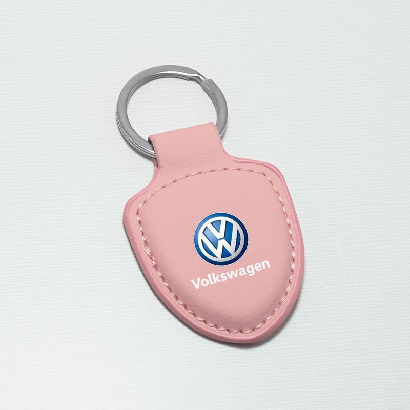 Car Keychain Key Chain Auto Emblem Key Ring Accessories For Volkswagen VW GTI Rline R Polo Golf MK8 Passat Magotan Tiguan Jetta LE8