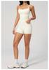 Women's Cross-Border Yoga Vest & Butt-Lifting Shorts Set for Running & Fitness