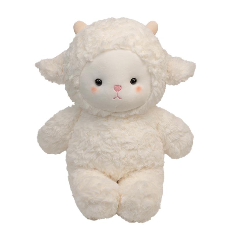 Super Soft and Skin-friendly Cute Sheep Doll Panda Doll Elephant Plush Pig Toy Eight-inch Grabbing Machine Doll Gift Ornament
