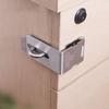 90° Lock Plate Buckle Anti-theft Clasp Lock Easy To Install Padlock Hasp  Cabinet