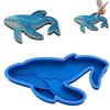 Reusable Ocean Themed Garden Art Mold 15.7" Silicone DIY Sea Theme Mould Decoration Concrete Stepping Stone Molds