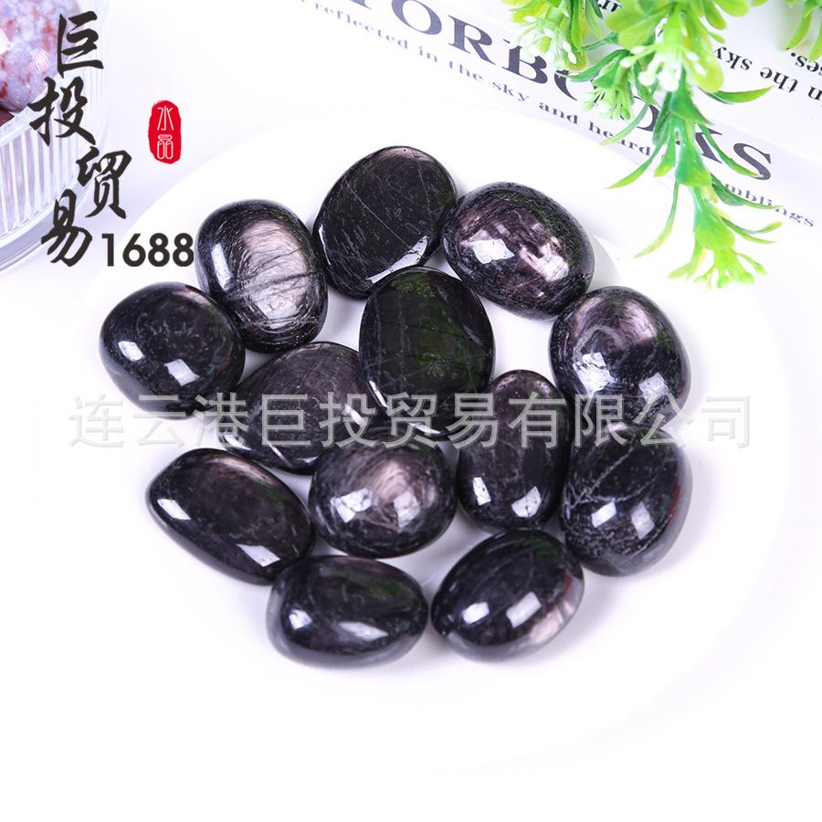 Gold Fortune Hypersthene Tumbled Stone - Irregular Shape for Children's Science Gift and Popularization Prospecting.