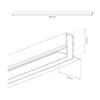 Szyna Podtynk 200Cm Magnetic Track 10Mm