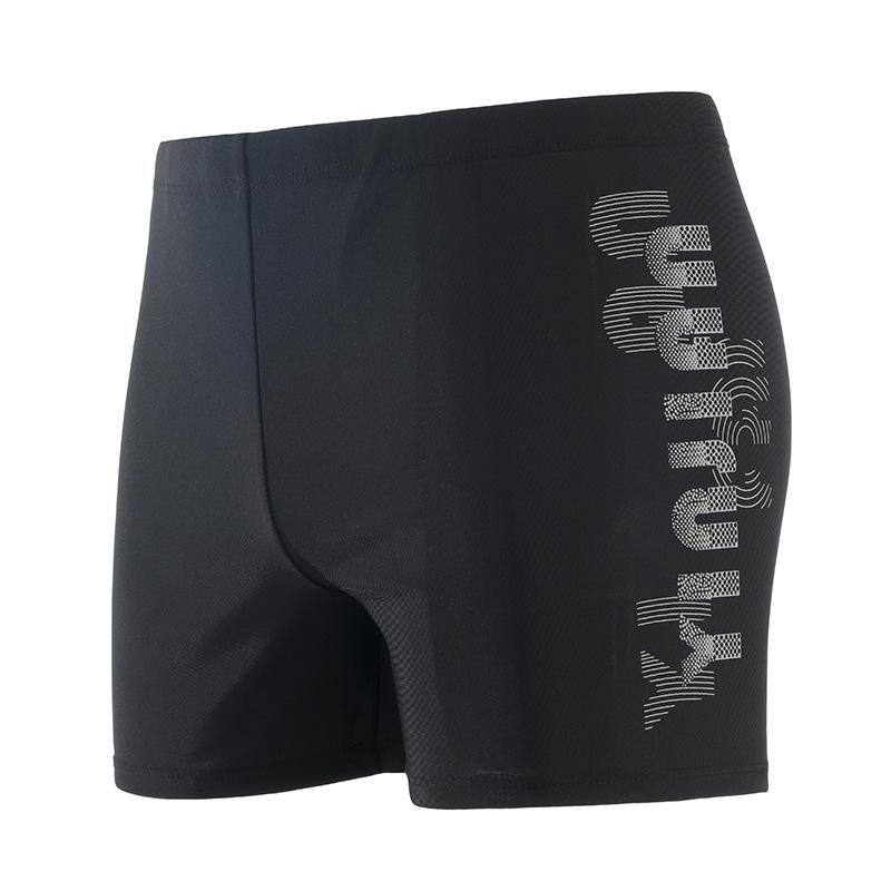 Herren Schnelltrocknende Badehose mit eckigem Bein, Elastisch, Bequem & Atmungsaktiv, Übergröße, Stil 2025