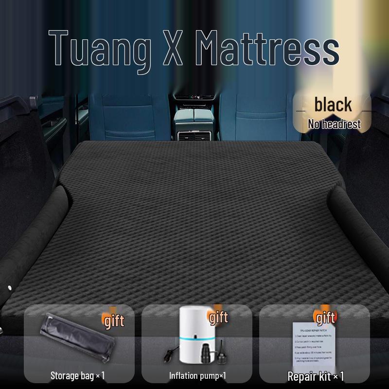Volkswagen Teramont X Trunk Air Mattress: Inflatable Rear Car Sleeping Mat