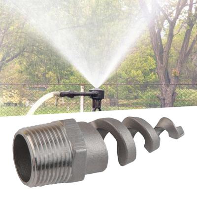 Spiral Cone Atomization Nozzle Heat Resistant Anti-Clogging Sturdy Construction Male Stainless Steel Spiral KTY