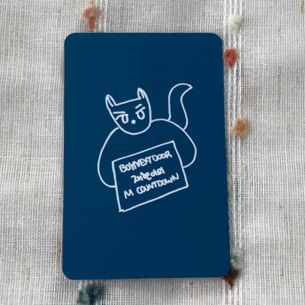 BOYNEXTDOOR mcd photocard MC Kobo Poka reproduction photocard