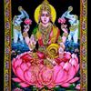 Tapestry Indian Goddess Lakshmi Bohemian Religious