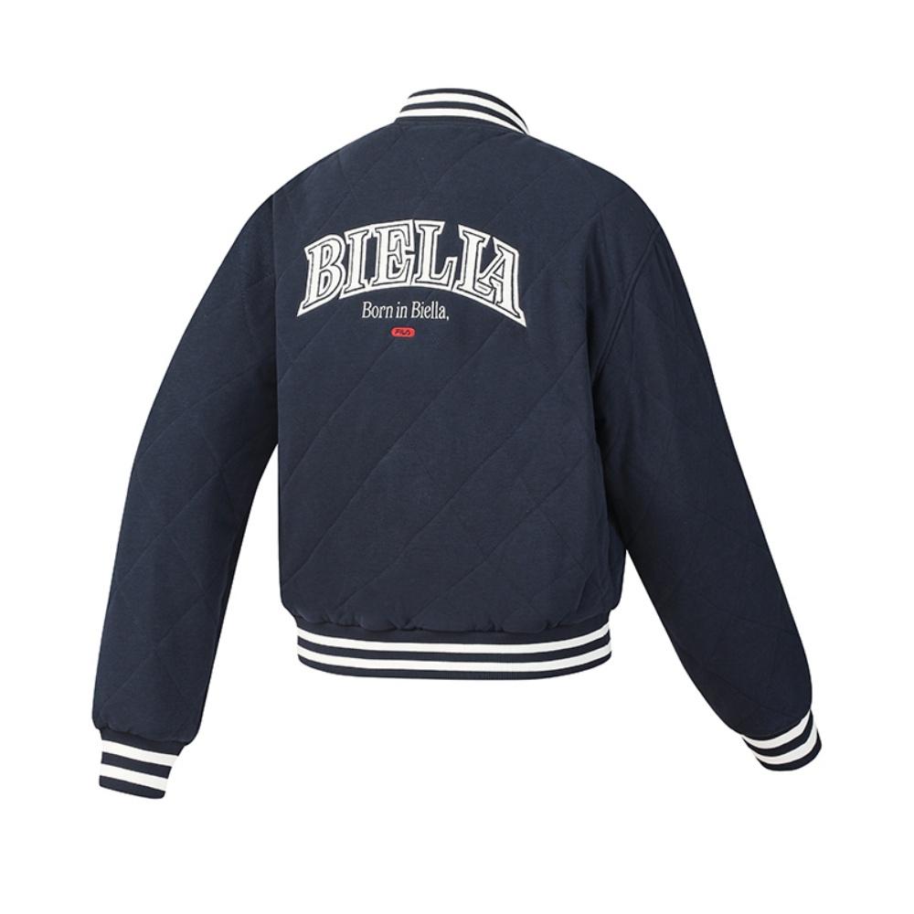 FILA Tennis Reversible Classic Fashion Simple Casual Sports Versatile Comfortable Loose Baseball Jacket Women jackets Brown A11W543712FBN