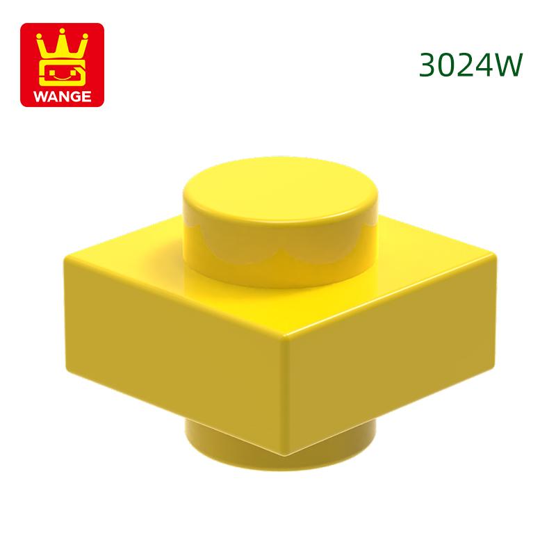 Non-Toxic 549Pcs/Lot 3024W 1X1 Double Cylinder Block Moc Color Accessories Compatible With Brick Diy Children'S Toy S1355