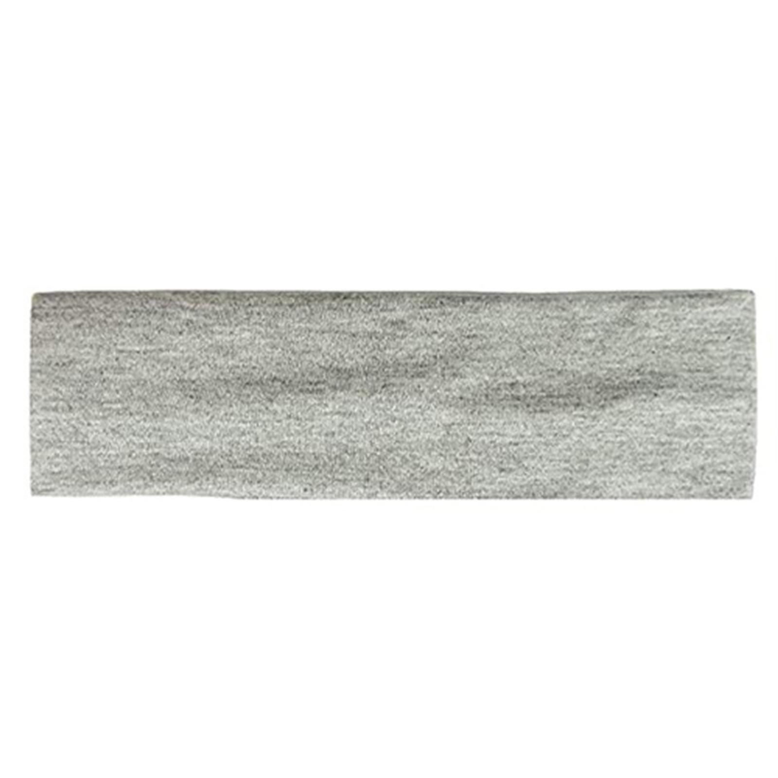 

Модная широкая повязка на голову для женщин, эластичный бандаж, спортивная повязка на голову, повязка для волос в африканском стиле, нескользящая, хорошо тянущаяся, головной убор для тренировок светло-серый