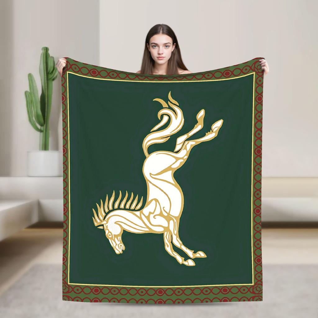 Origin Tree L-Lords Of The R-Rings Flannel Blanket  Soft Durable Bedding Throws for Living Room Trend Bedspread Sofa Bed Cover