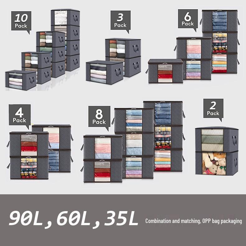 Large Capacity Waterproof Quilt & Clothes Storage Bags