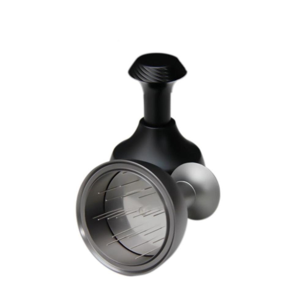 58mm Kaffee Distributor Espresso Kaffee Tamper Mit Griff Edelstahl Tamper Manipulation Ecke Matte Kaffeemaschine Coffeeware