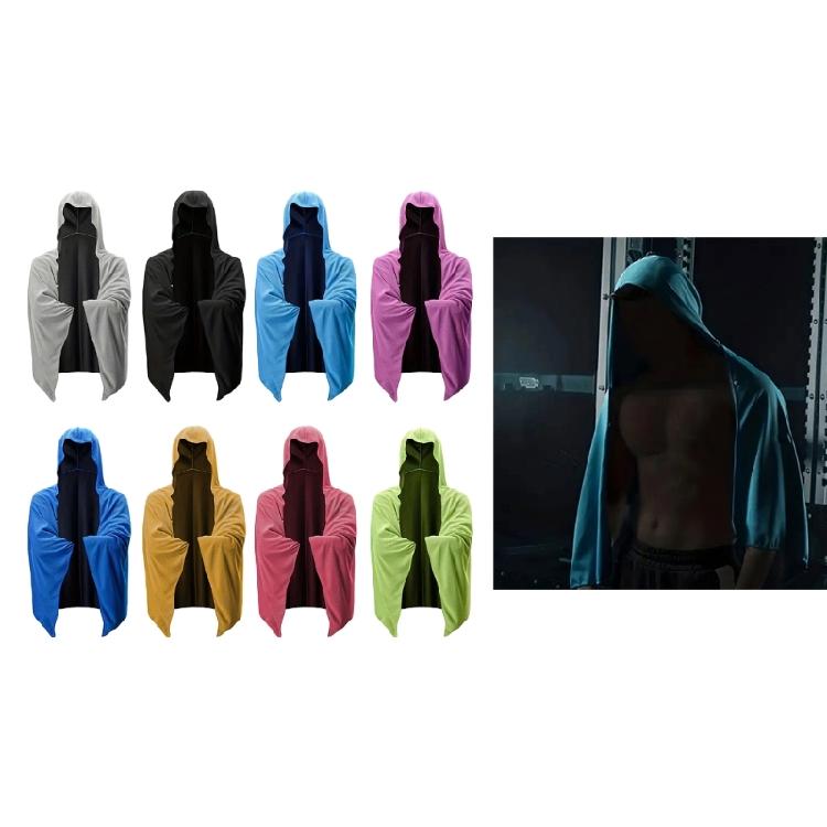 Soft and Absorbent Bath Towel Cape Gentle and Quick Drying Towel Bathing Poncho