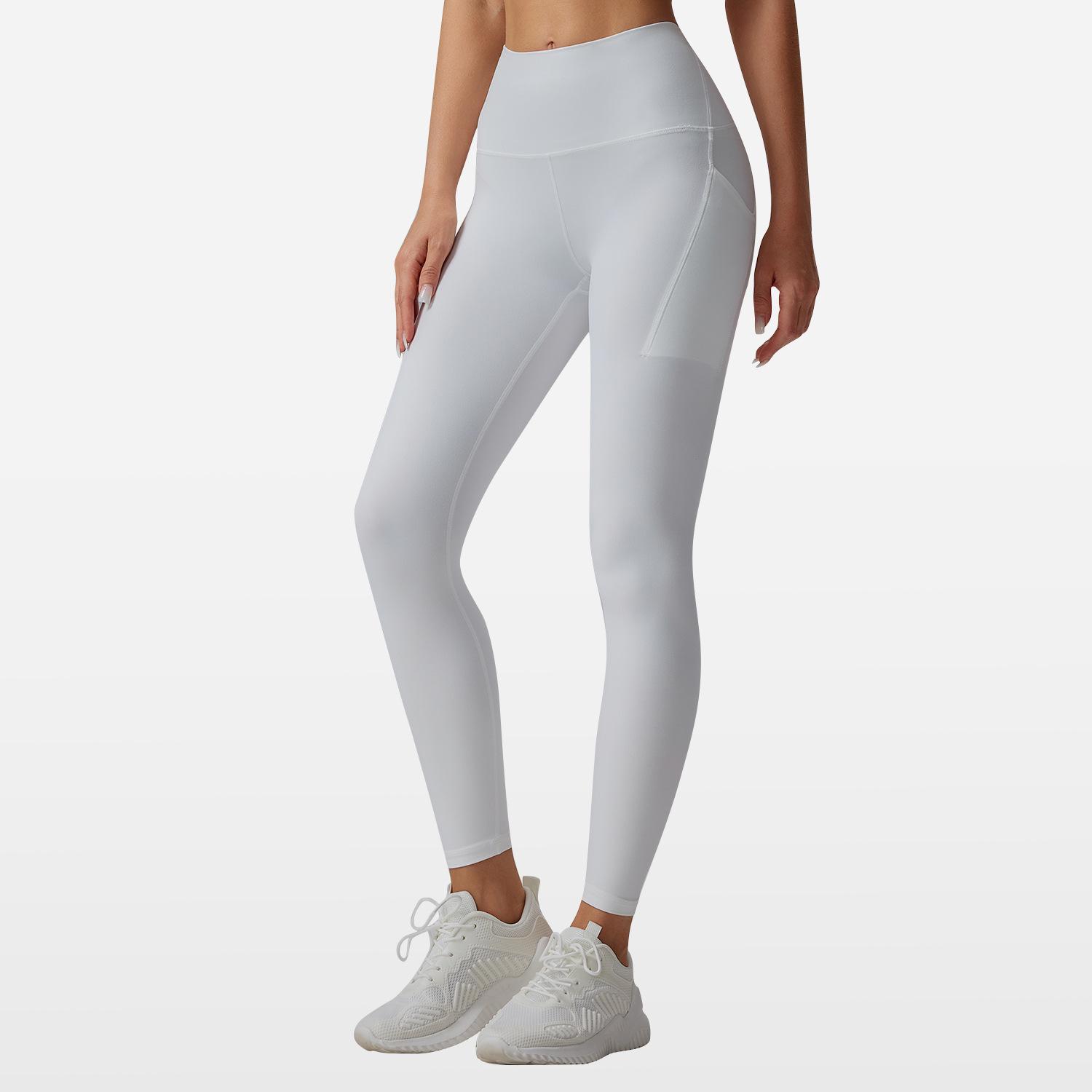 

Женские брюки для йоги с высокой талией - Эффект персиковых ягодиц, Ощущение обнажённости, Эластичные спортивные леггинсы 5XL