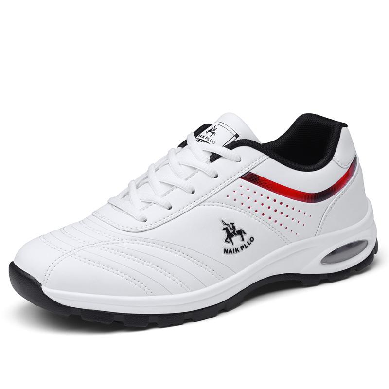 

Мужские дышащие модные кроссовки для бега Удобная повседневная обувь Мужские теннисные мужские легкие повседневные кроссовки с воздушной подушкой 38 белый