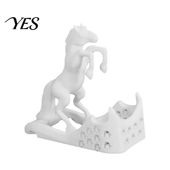 Smooth Line Phone Holder Portable Mobile Holder, 3D Printed Horse-Shaped Design Tablet Stand Stable Stand, Lines Desktop Decoration