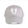 Brother Guardian Angel Wings Vinyl Sticker Baseball Cap Fashion Unisex Sunhat Womens Outdoor Sports