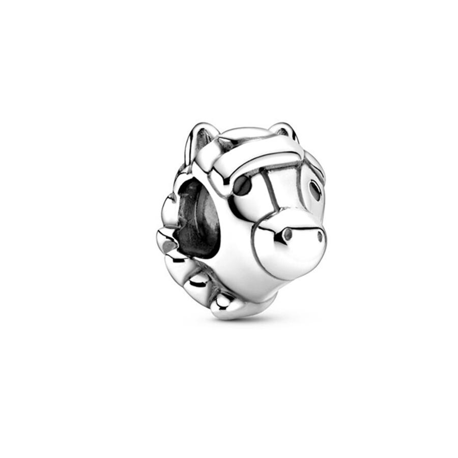 Animal Series Charms Fox Owl Sea Turtle Rabbit Raccoon Highland Cow Beads Fit Bracelets Beads DIY Jewelry Gift