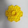 Bee Water Feeder with Perch Safe Honeybee Drinking Station for Garden Patio Beekeeping Supplies, Small-Hole Honeycomb Tray