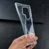 Für Samsung Galaxy S23 Plus Ultra 5G Schlanke Kristallklare Transparente Weiche TPU Rückseite Schutzhülle Skin Kameraschutzabdeckung