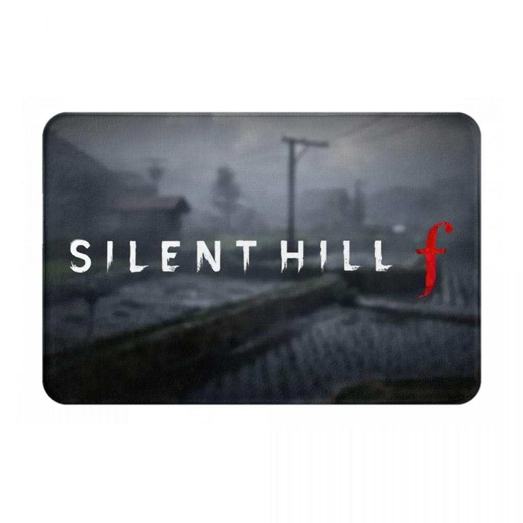 Silent Hill F Horror Game Non-slip Doormat Floor Mat Sand Scraping Carpet Rug for Kitchen Entrance Home Bedroom Footpad Mats