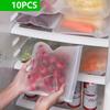 EVA Reusable Food Storage Bags, Leakproof Fresh-Keeping Bags for Fridge Vegetables