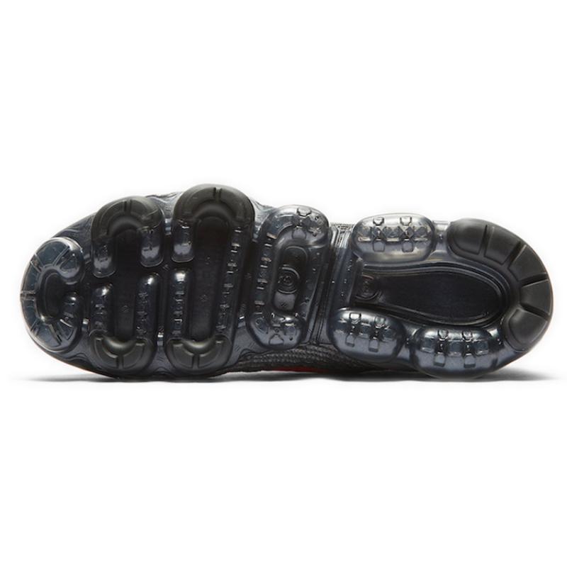 Nike Air VaporMax Flyknit 3 Grey Track Red Running Shoes CT1270-001