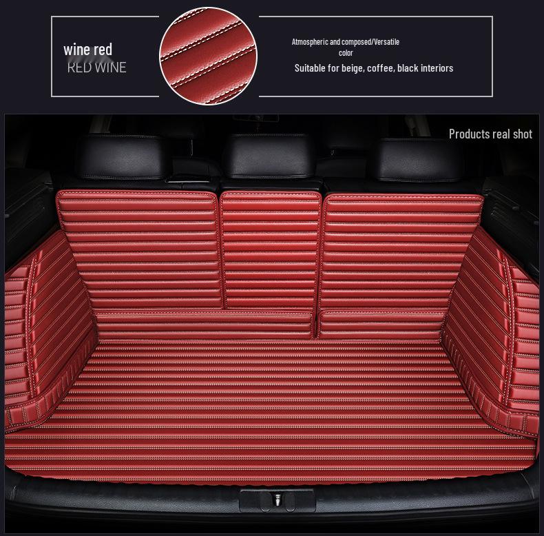 One-Piece Car Trunk Mat for Beijing BJ40/BJ30/BJ60 - Custom Fit, Full Coverage