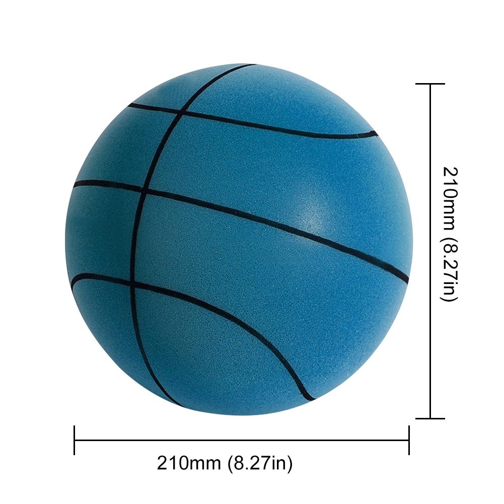 18/21/24CM Silent Basketball Soccer Ball Kids Bouncing Basketball Squeezable Mute Indoor Ball High Density Foam Material Ball