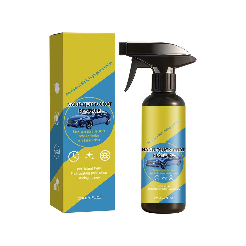 Nano Gloss Coating Spray for Car Paint Polishing and Maintenance
