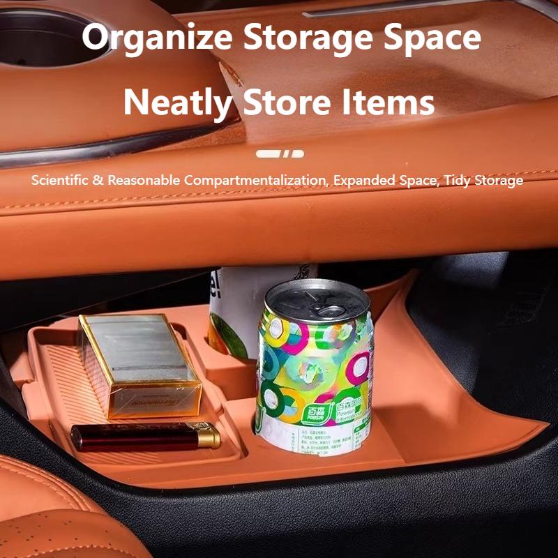 For Changan Deepal S7 S07 2023-2026 Lower Central Control Storage Box Multifunctional Organizer Glasses Interior Accessories