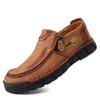 Fashion New Men's Casual Sports Thick Soled Loafers Mokasin High-quality Walking Flat Bottomed Outdoor Driving Handmade Shoes 38-48