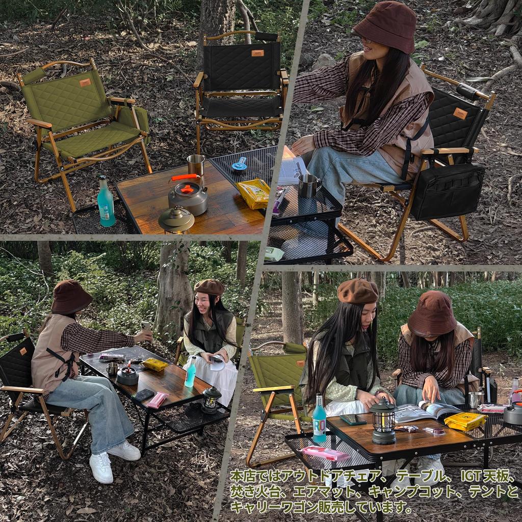 DesertFox Camping Outdoor Folding with Cooler Box Capacity Suitable for All Easy To DYBB Chair, Chair, Chair, [Weight 150kg] Seasons, Compact,