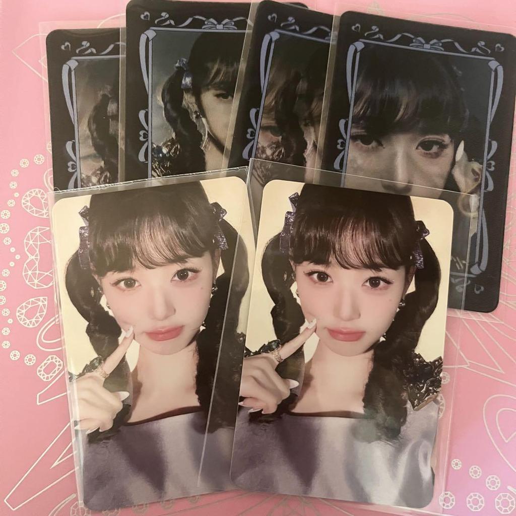 [USED] IVE switch enclosed trading card Wonyoung 6 pieces set